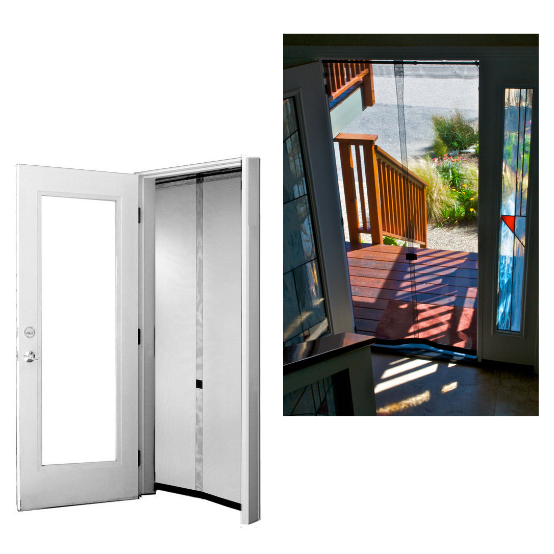 Bug Off Portable and Reversible Screen Door & Reviews Wayfair